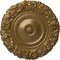 Ekena Millwork Marseille Ceiling Medallion (Fits Canopies up to 7 3/8"), Hand-Painted Pale Gold, 21"OD x 2"P CM21MAPAS - alternate 1